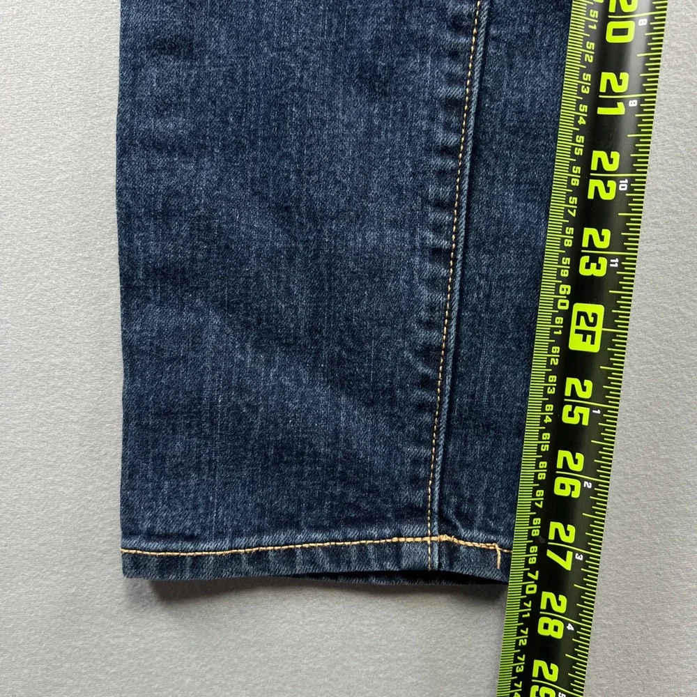 Old Navy The Flirt Jeans Womens 8 Blue Denim Cotton Stretch Low Rise Skinny Leg